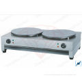 Counter Top 2-plate Electric Crepe Maker , Commercial Kitchen Equipments